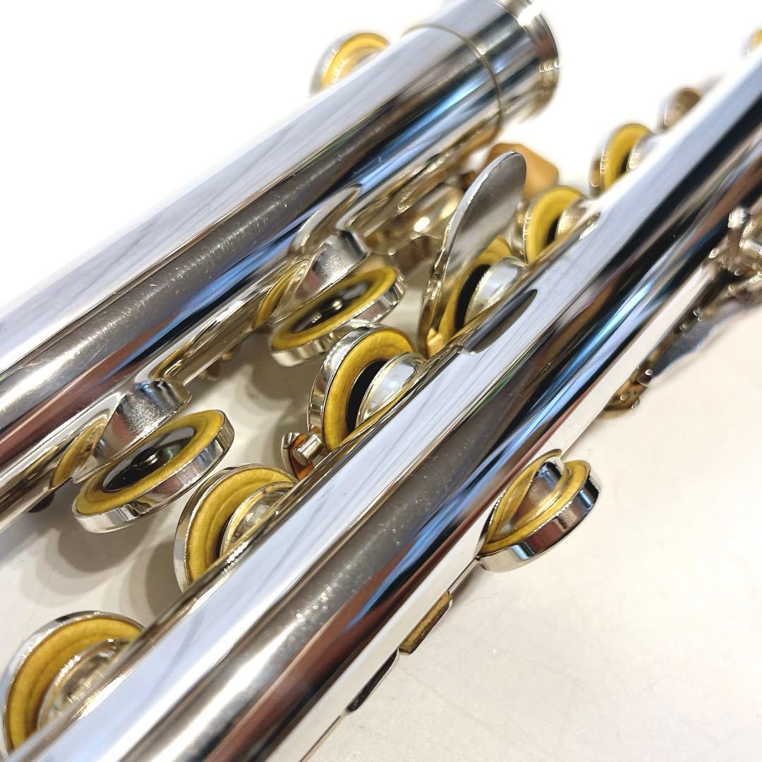 【美品】YAMAHA フルート　YFL-311II YFL311II 頭菅部銀製