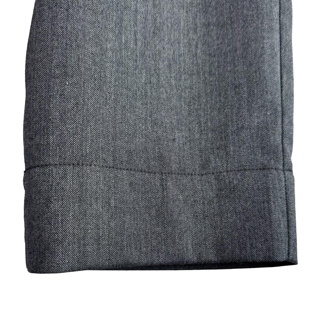 メンズウェア 8G SHOOT ONE TUCK WOOL BLEND PANTS -GRAY