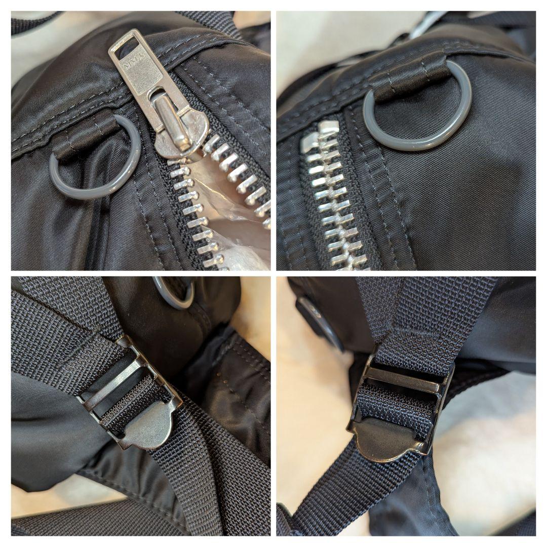 KK 【極美品】PORTER タンカー ボディバッグ ブラック