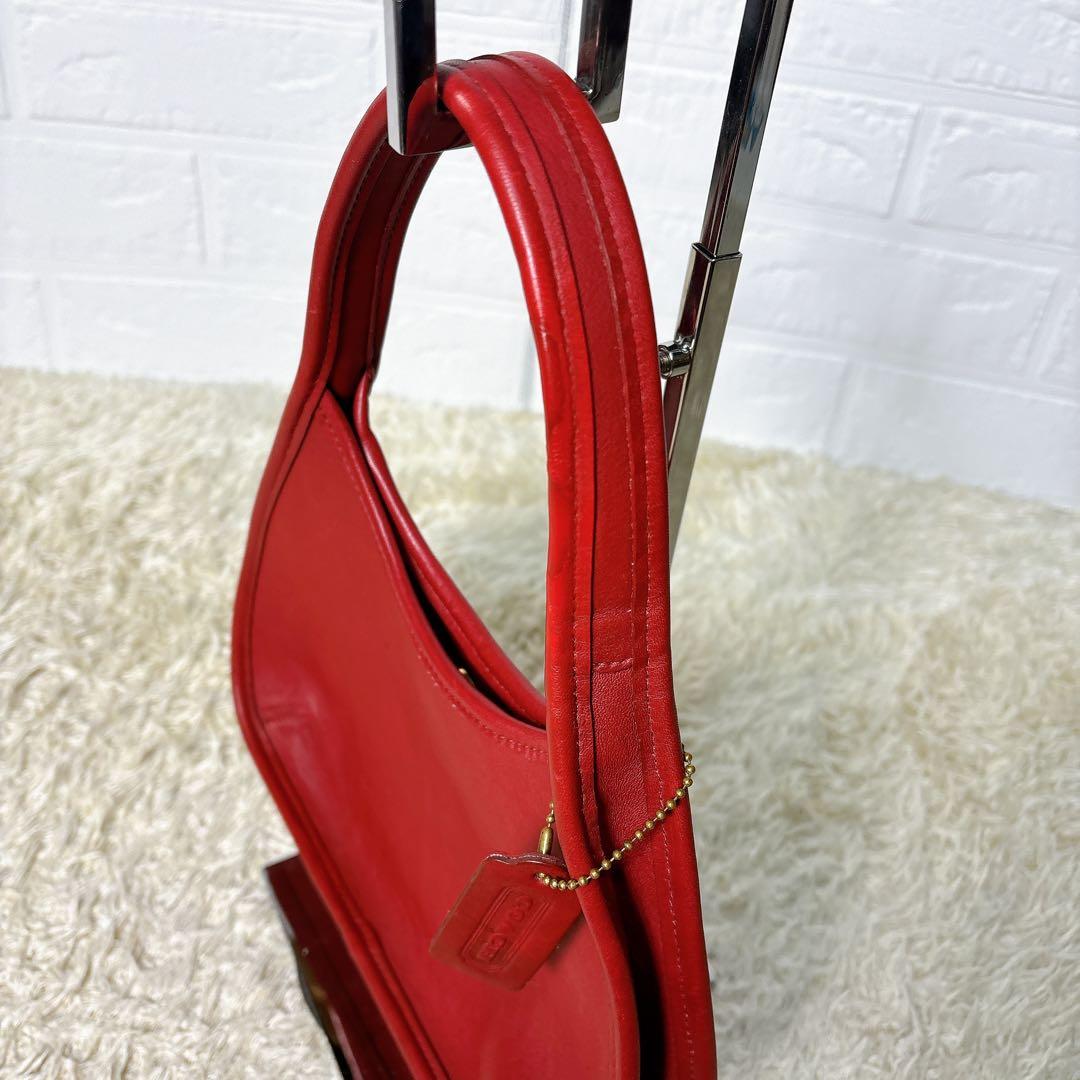 pool 様専用オールドコーチ ミニバッグ 9027 レッド 赤 （エルゴ