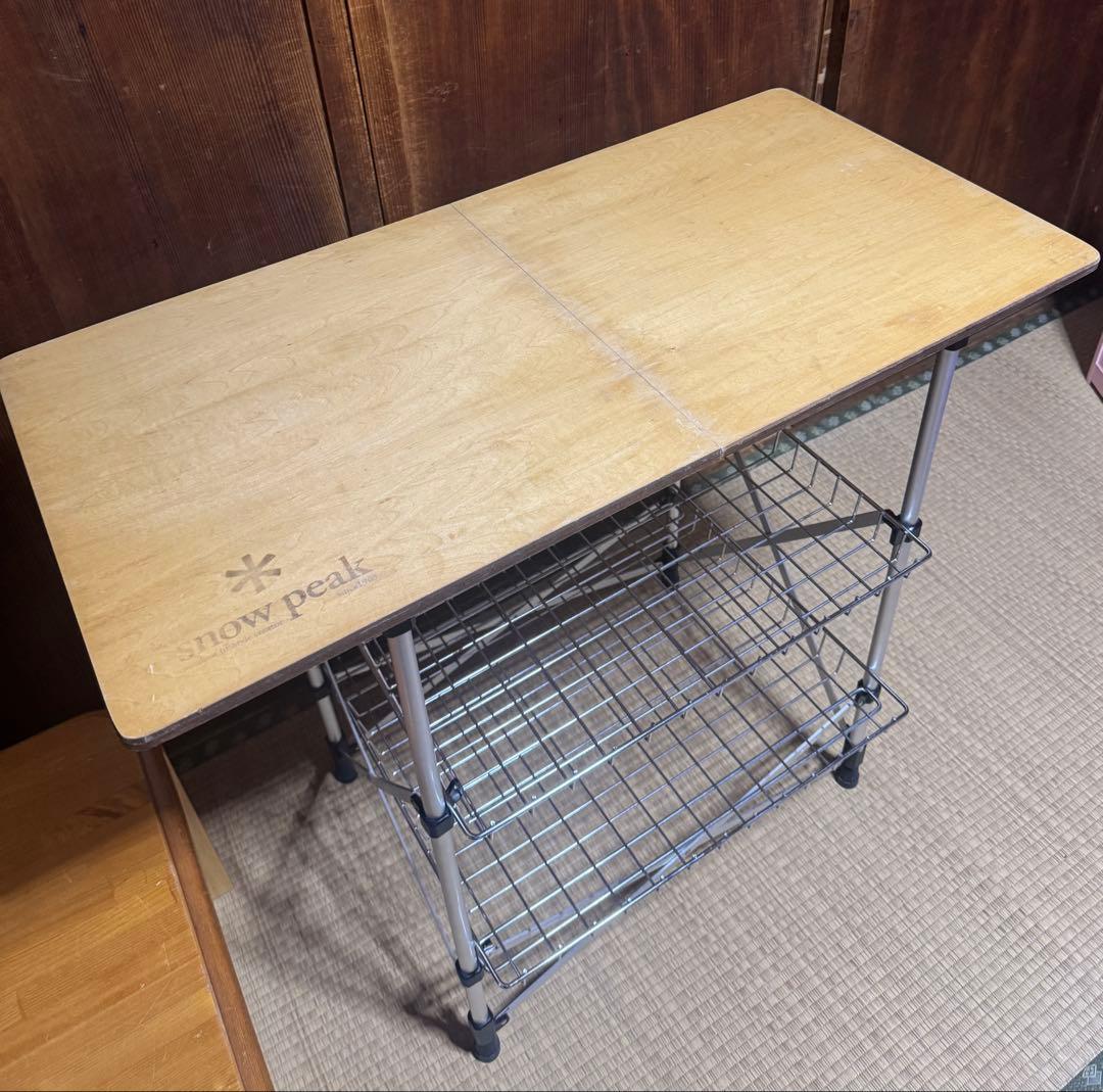 廃盤★ スノーピーク  peak キッチンテーブル