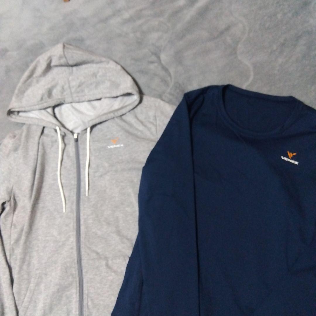 VENEX リフレッシュ ロングスリーブシャツ ＆ロングスリーブフーディ