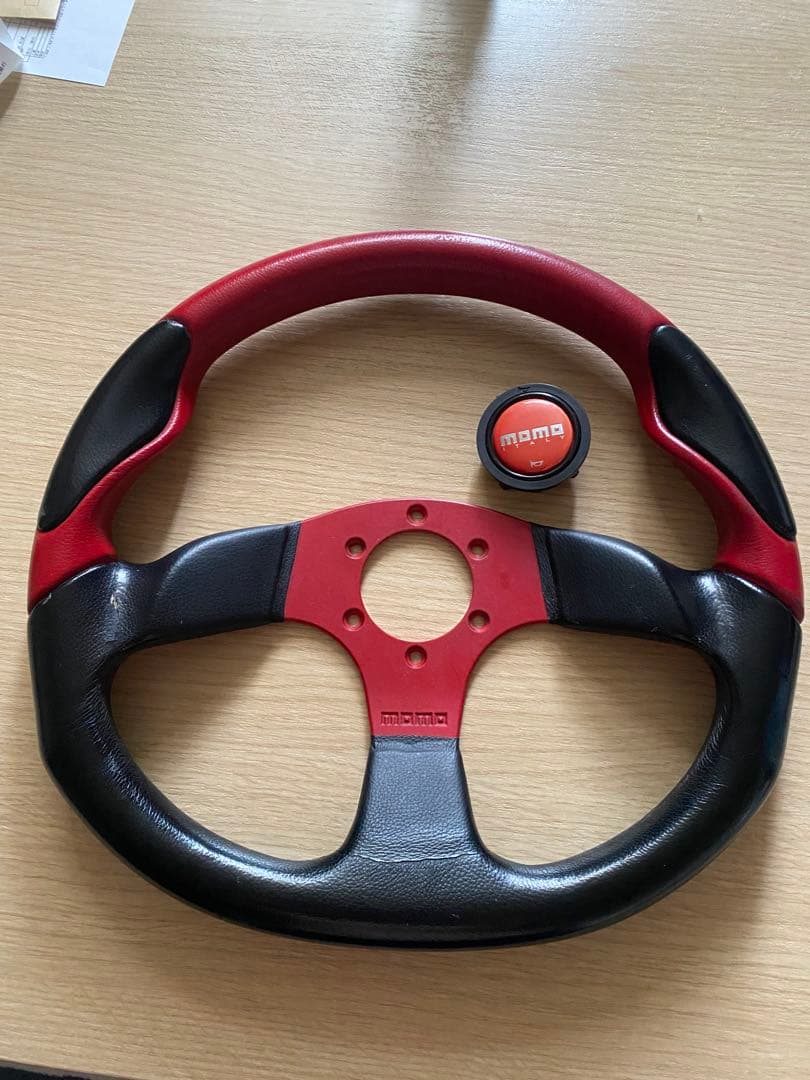 MOMO モモコマンド2 赤黒　35パイ