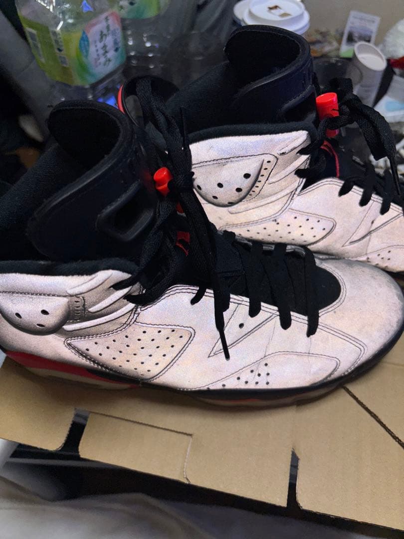 シューズ(男性用) Nike Air Jordan 6 Reflective \"Infrared\"
