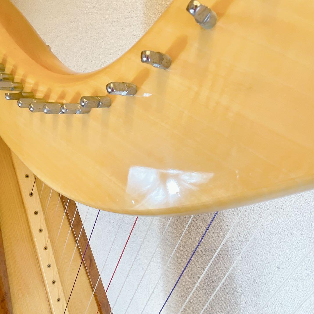 Aoyama 青山ハープ 130D ノンペダルハープ 34弦