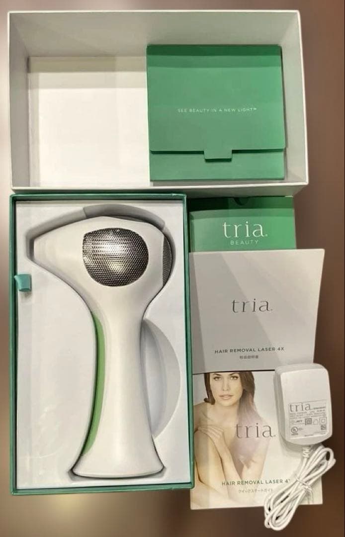トリア脱毛器 充電器・説明書付き Hair Removal Laser 4X