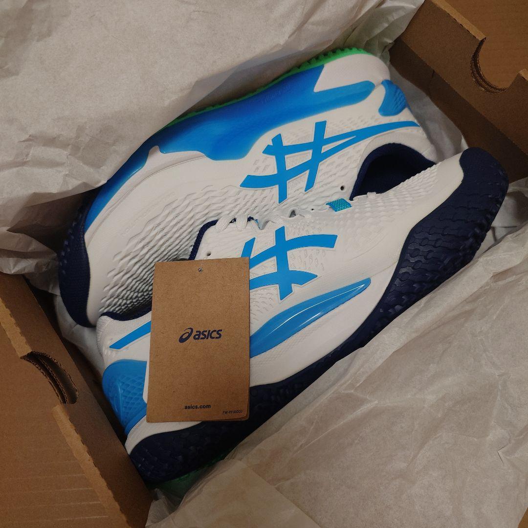 テニス　ASICS　ゲルレゾリューション9 OC wide 26.5cm