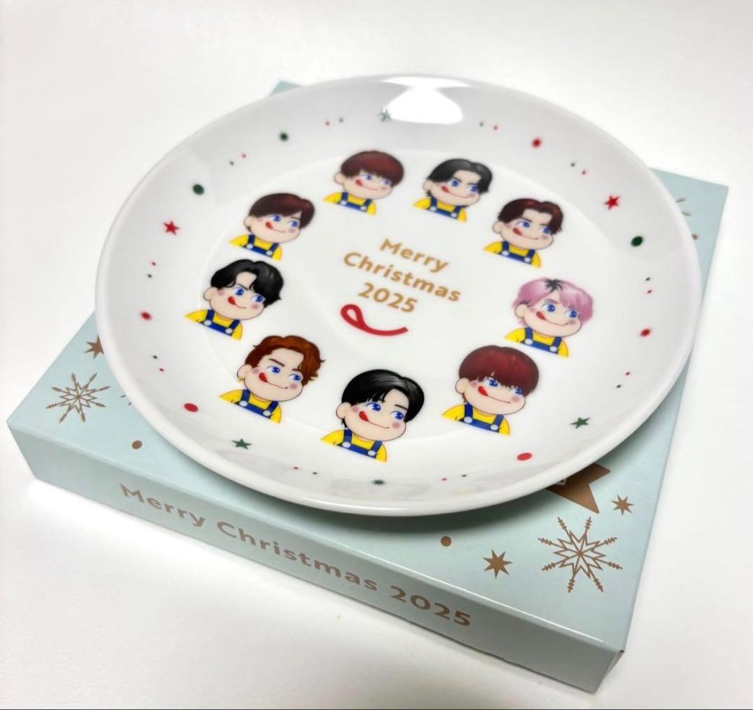 限定品】FUJIYA×Snow Man 不二家 スノーマン クリスマスプレート