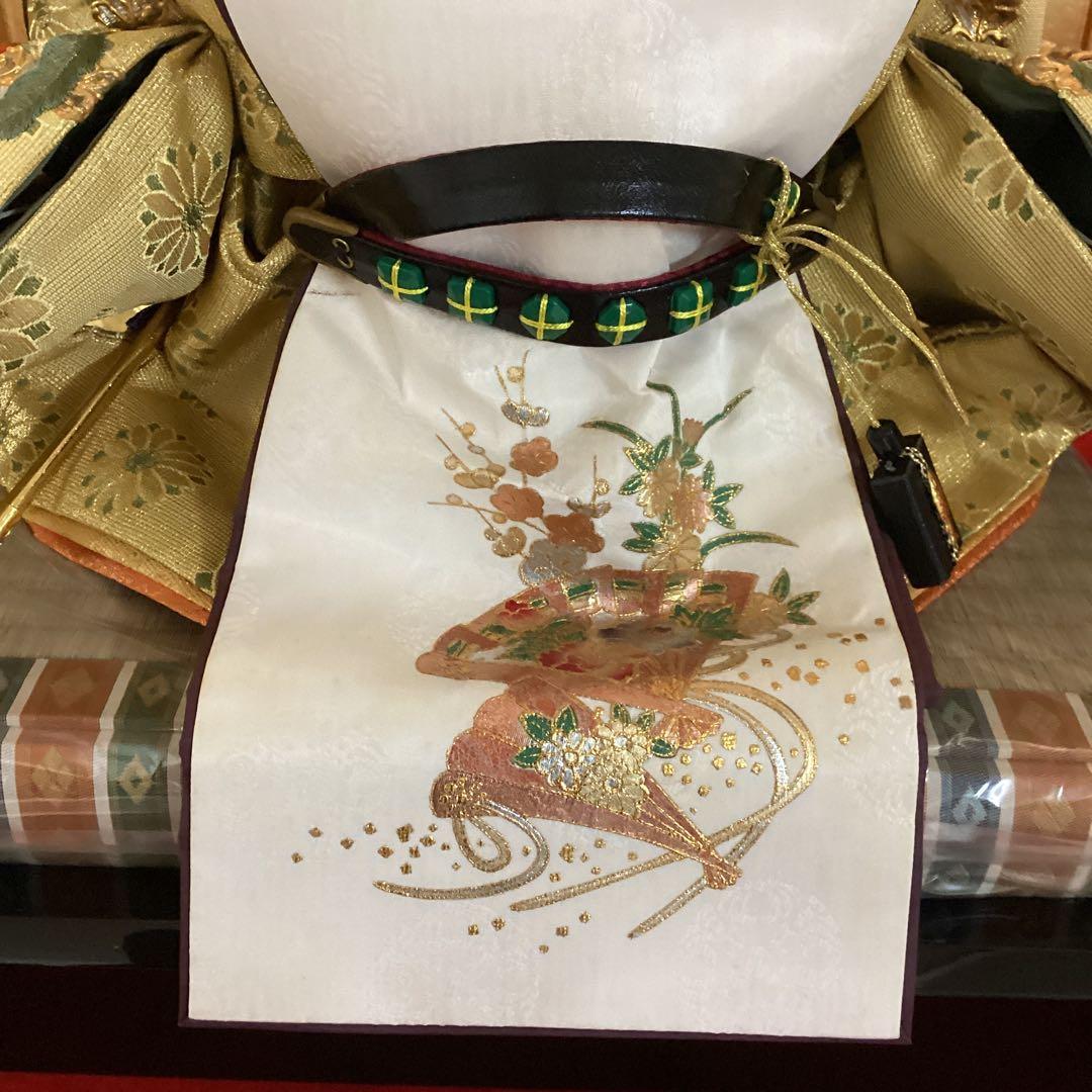 雛人形　親王飾り　水光齊祐月　ひめ咲きびな　頭師　聖祥　鳳凰　中古品