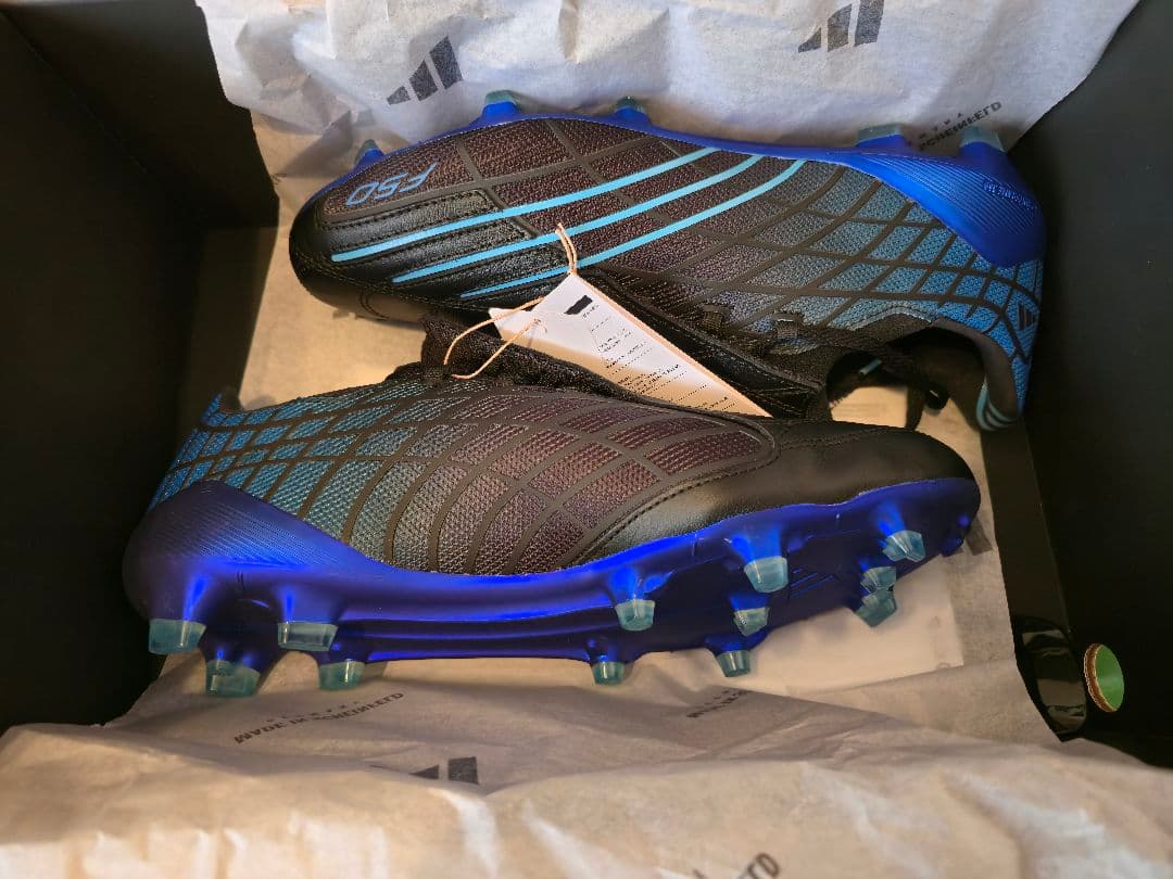 F50 ELITE FG アディダス/サッカーシューズ/青黒/新品/28.0cm