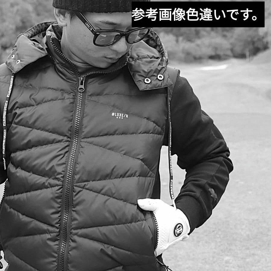 LUXE/R GOLF ダウンフェザー&裏起毛ジャケット45761BGM②