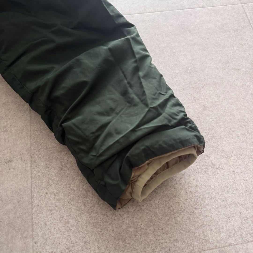 モンベル ダウンジャケット コロラドパーカ 緑 ベージュ系 M