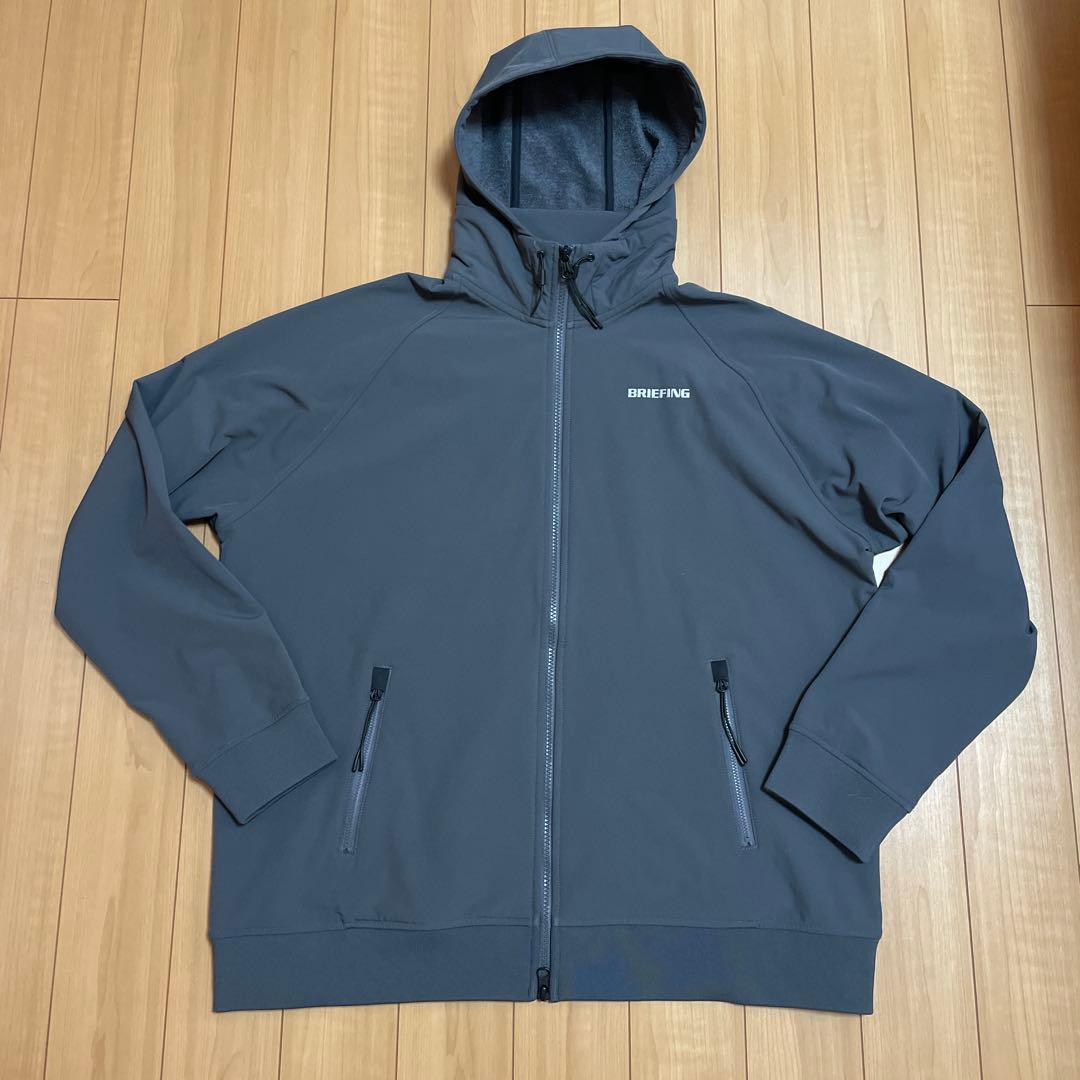 美品　2025 ブリーフィング　ゴルフ　ジップパーカー裏起毛　完売品　XL