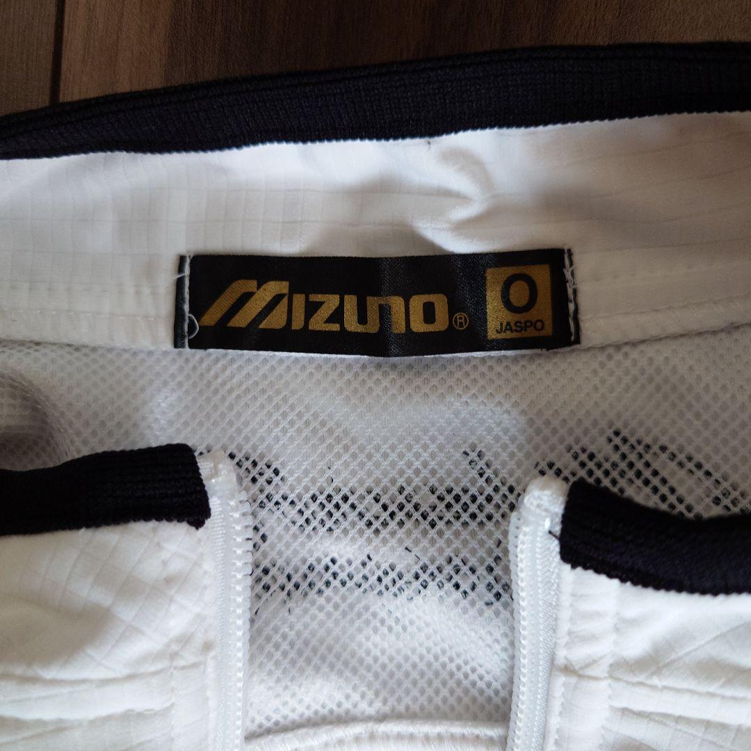 美品 薄手 MizunoPro ホワイトジャケット・パンツセットアップ
