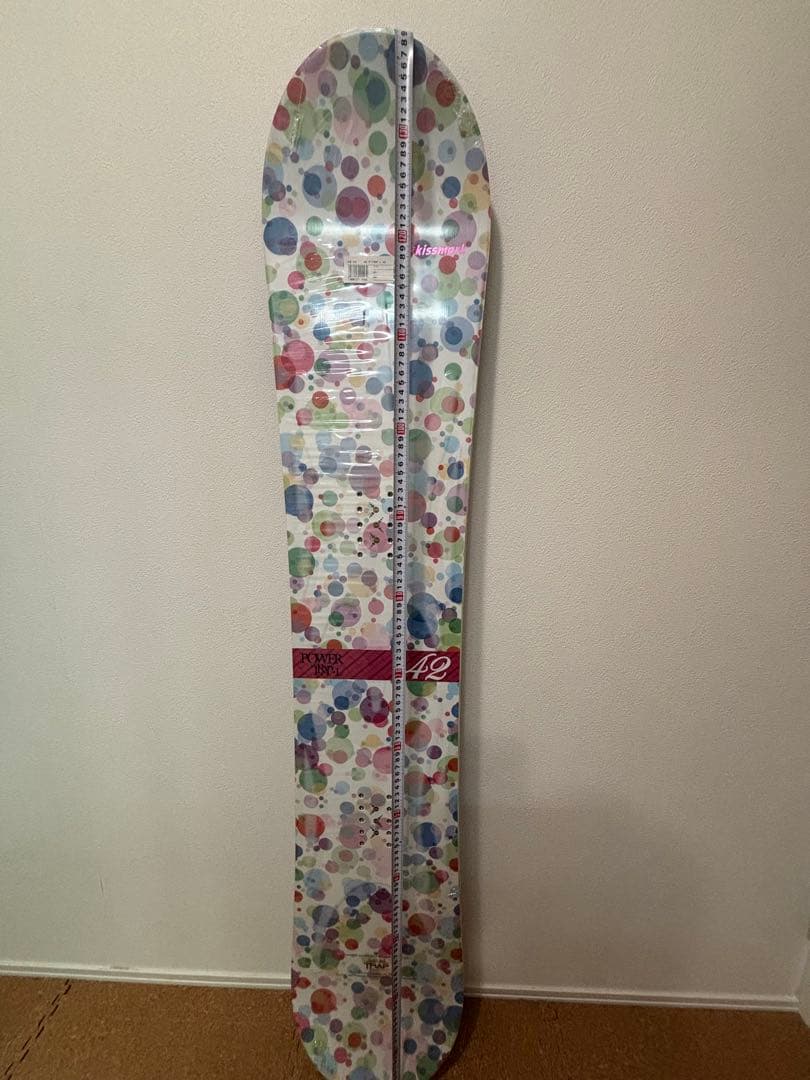 未使用POWER TRAP-L 42 スノーボードkissmark