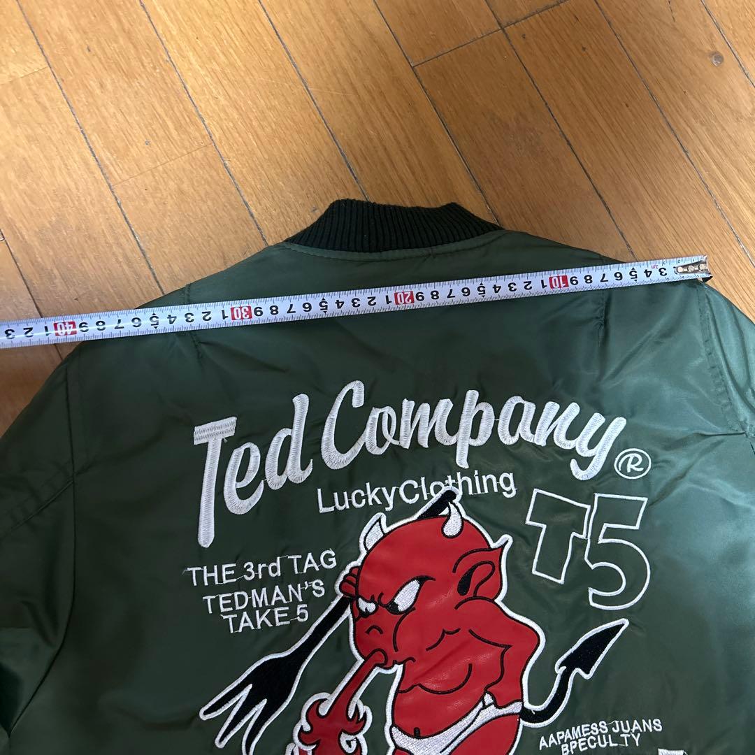 し*ん様 Ted Company MA-1ジャケット オリーブグリーンLサイズ