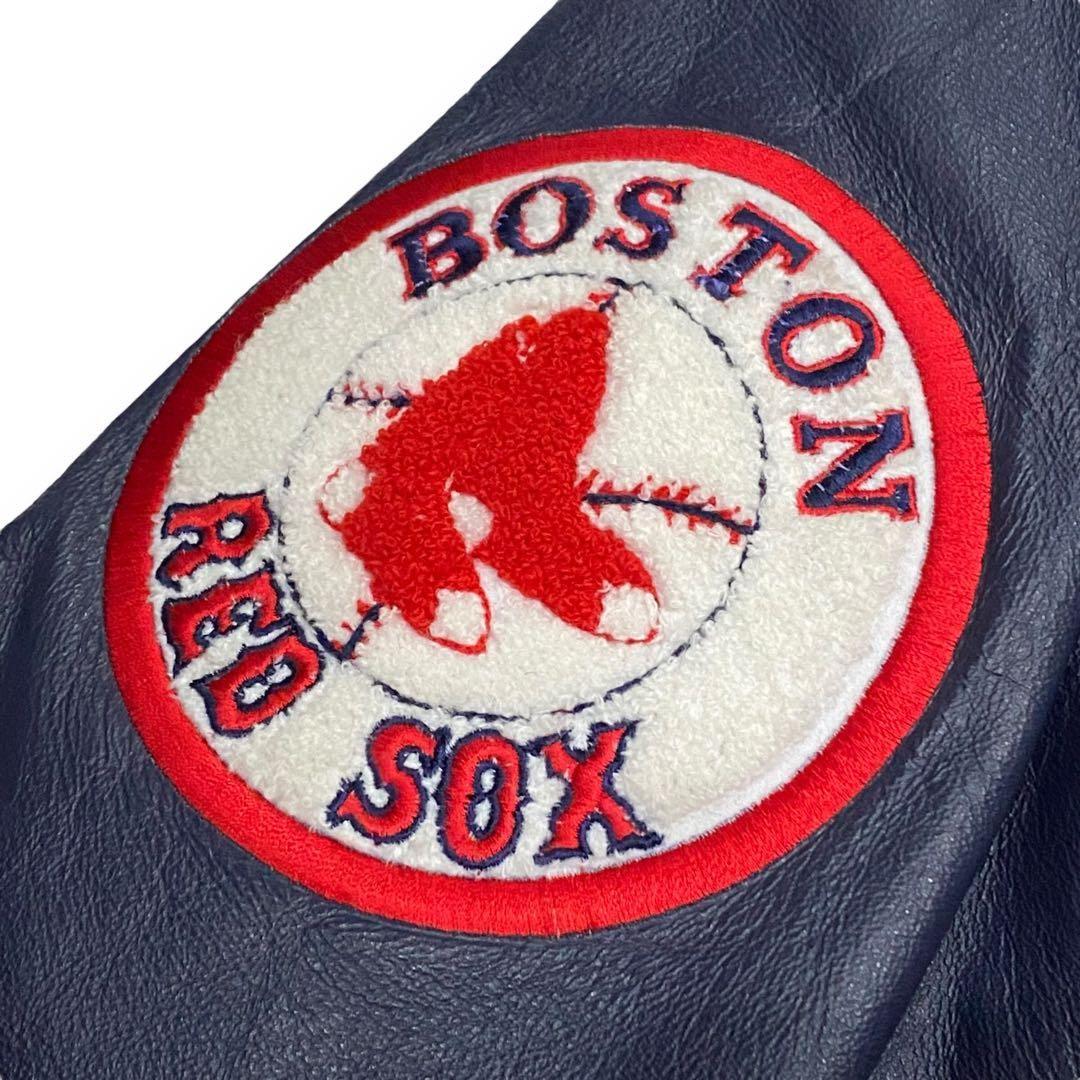 ジェフハミルトン リバーシブルアワードジャケット レッドソックス MLB