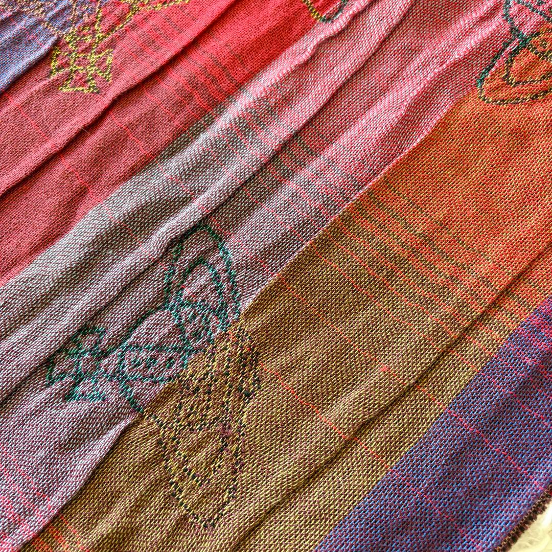 Vivienne Westwood ストール ジャガード オーブ マルチカラー