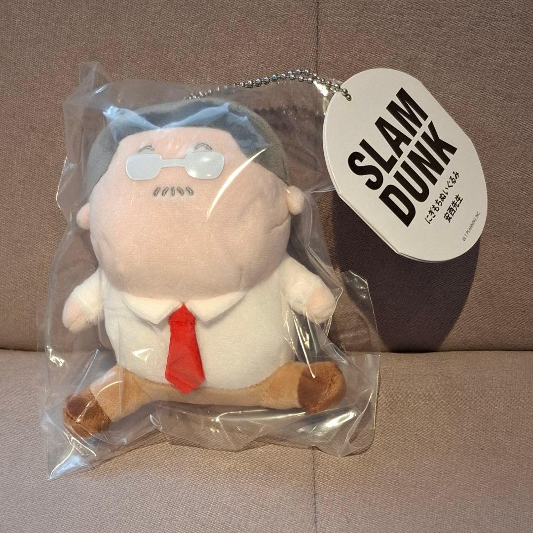 スラムダンク にぎもちぬいぐるみ 安西先生 SLAM DUNK 映画 - メルカリ
