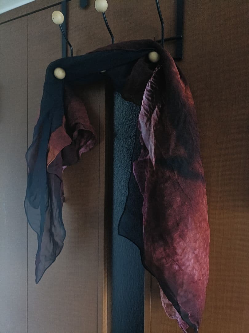 未使用　Yohji Yamamoto シルクストール　シグネチャー