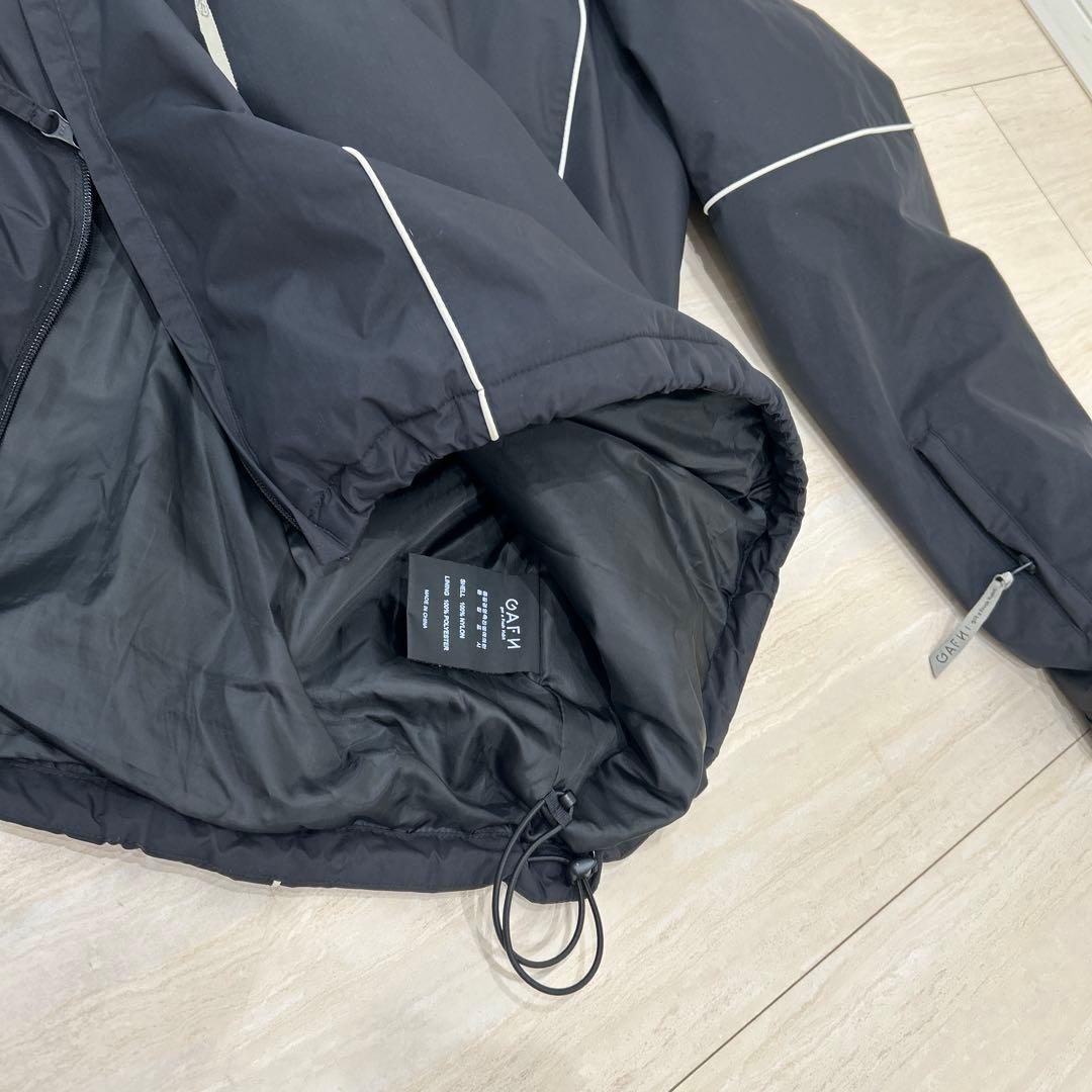 美品！GAFH スノーボードウェア ジャケット　ブラックLサイズ