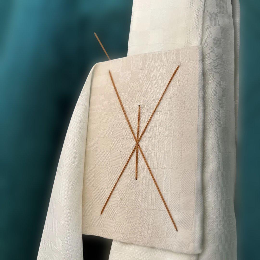 No.10 正絹 総刺繍 男の子お祝い着 長襦袢 七五三 のしめ - メルカリ