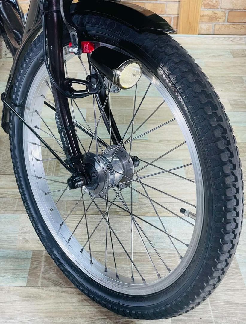 ブラウン 大容量モデル パナソニックギュット子供乗せ電動アシスト H2966