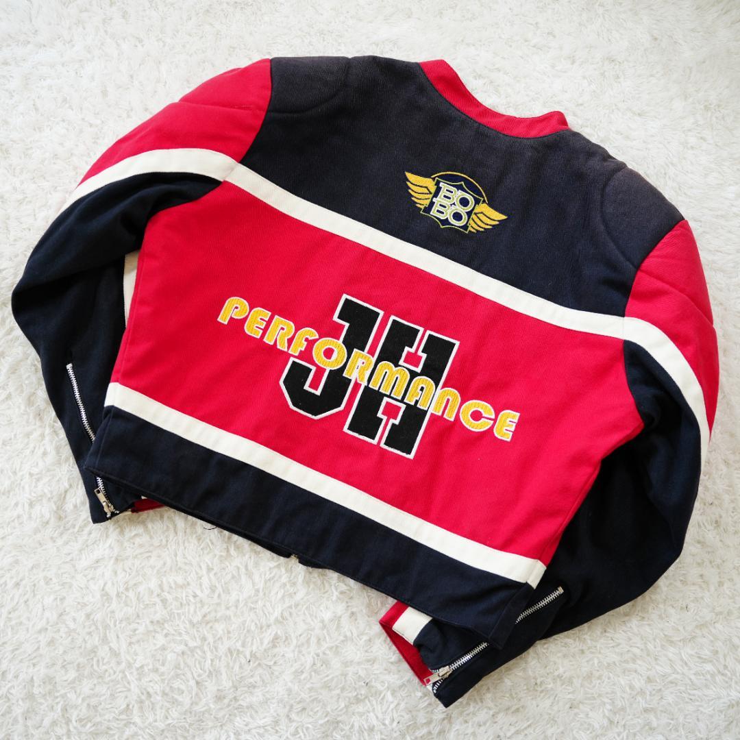 【良品】JEFF HAMILTON　ジェフハミルトン　中綿レーシングジャケット