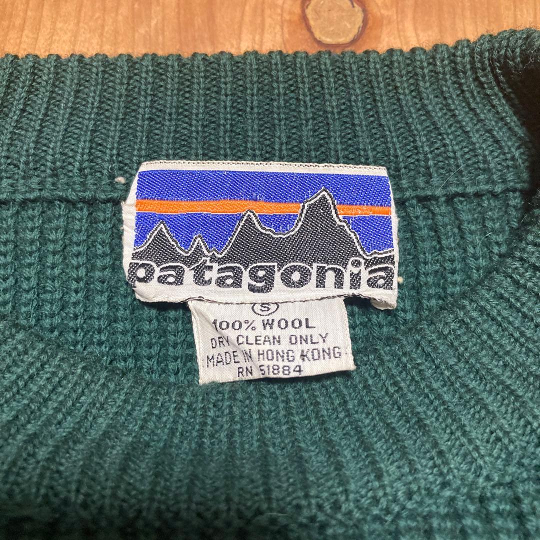 希少 パタゴニア 超初期 白タグ ニットセーター 70s - メルカリ