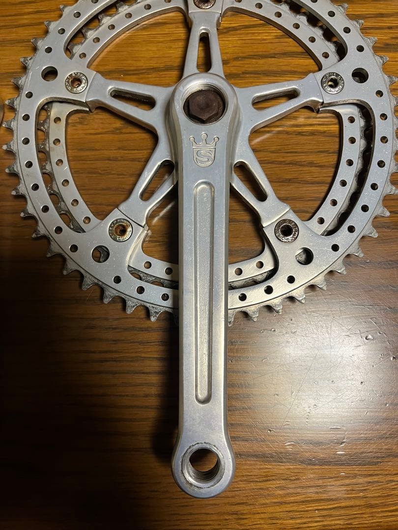 sugino クランク　165mm 45/52T