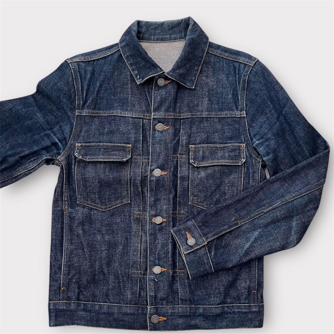 A.P.C. 赤耳 デニム セットアップ 2nd XS W29 濃紺