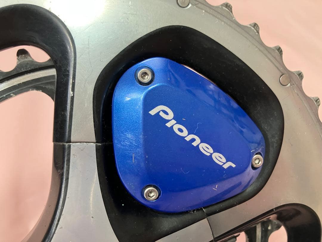 FC-9000クランクセット　右側のみパイオニアペダリングモニター（ジャンク）