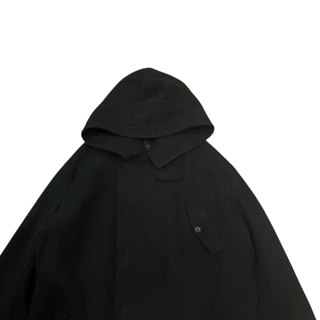 ジャケット・アウター Yohji Yamamoto AIRY MOSSER HOODED COAT