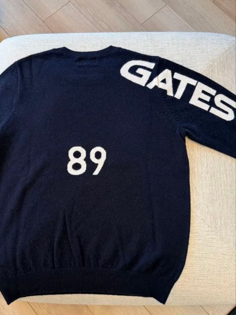 PEARLY GATES ネイビー カシミアセーター