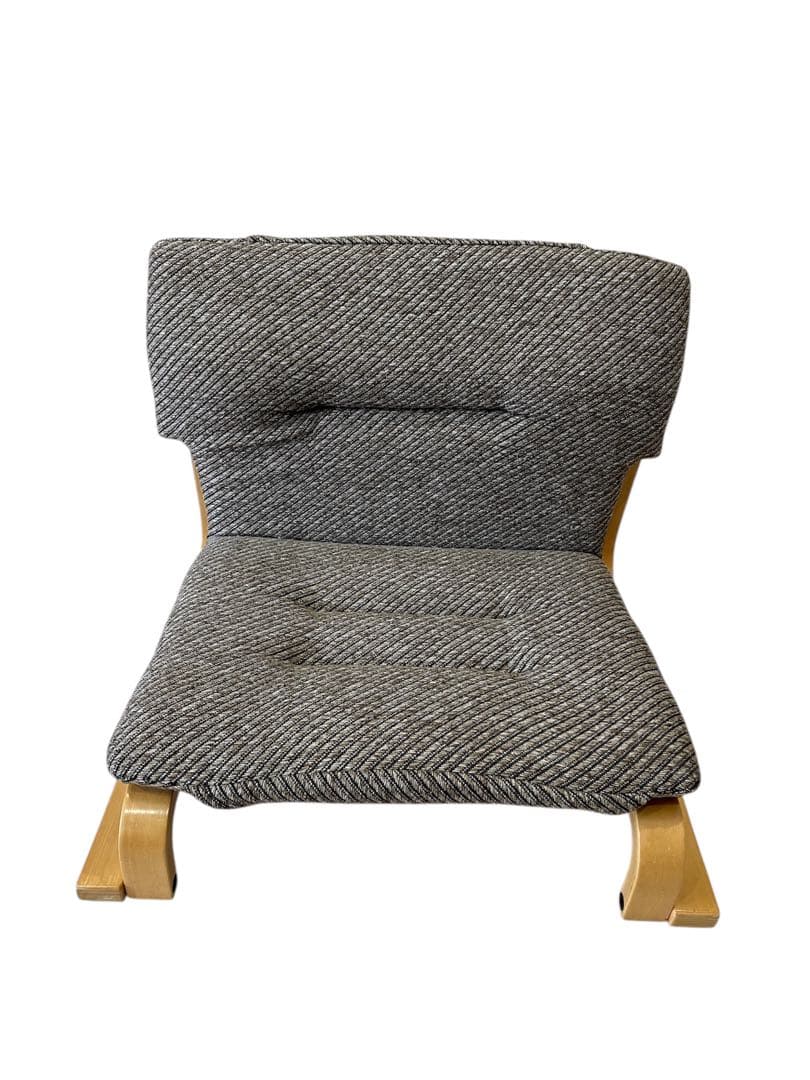 徳島県立工業技術センター 新日本木工 曲木 低座椅子 胡坐楽座