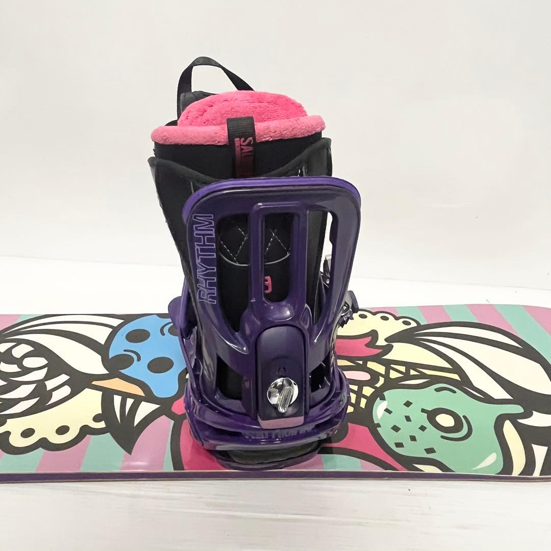 レディース　サロモン　スノボセット　Salomo スノーボード ビンディング　板