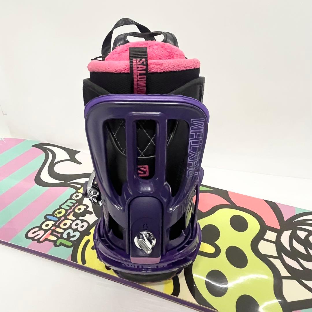 レディース　サロモン　スノボセット　Salomo スノーボード ビンディング　板