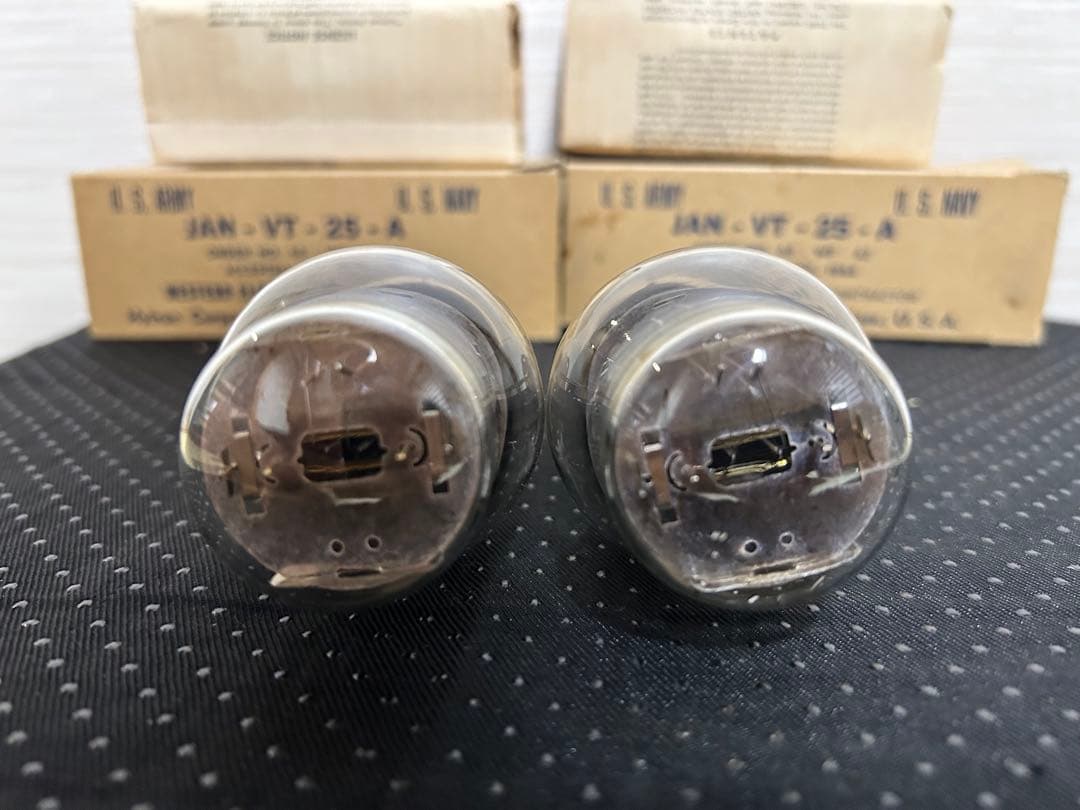Western Electric VT-25A 真空管 ペア・箱付き