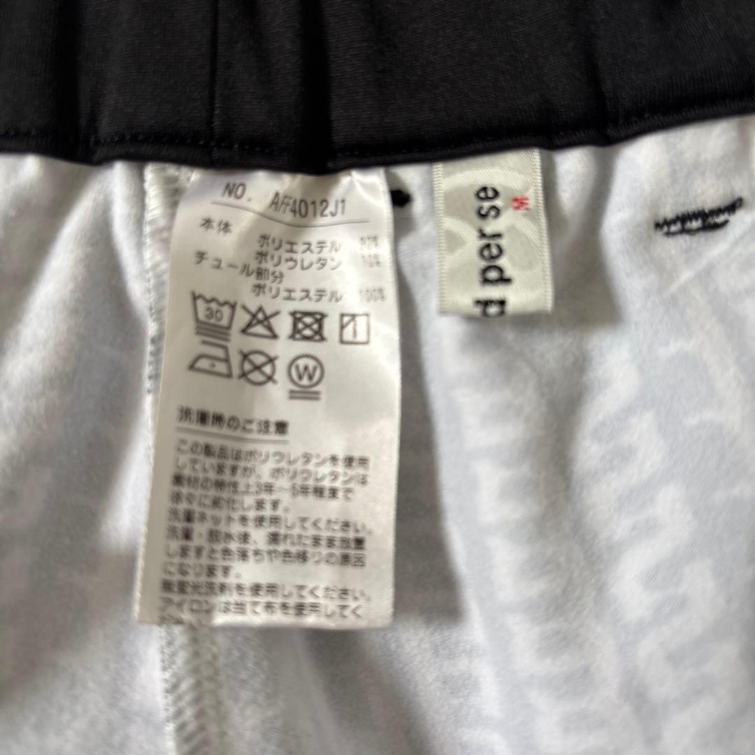 and per se ゴルフウェアセット ブラック/ホワイト