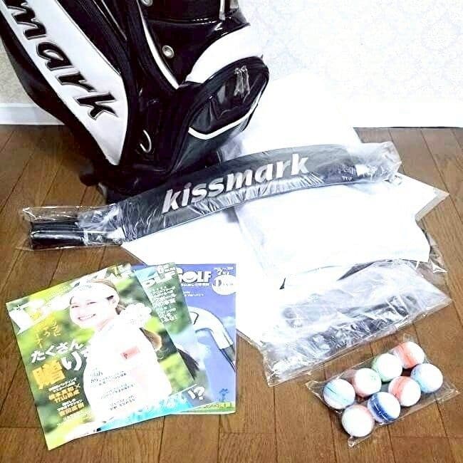 キスマーク キャディバック 限定 正規品 ☆kissmark Golf 送料無料