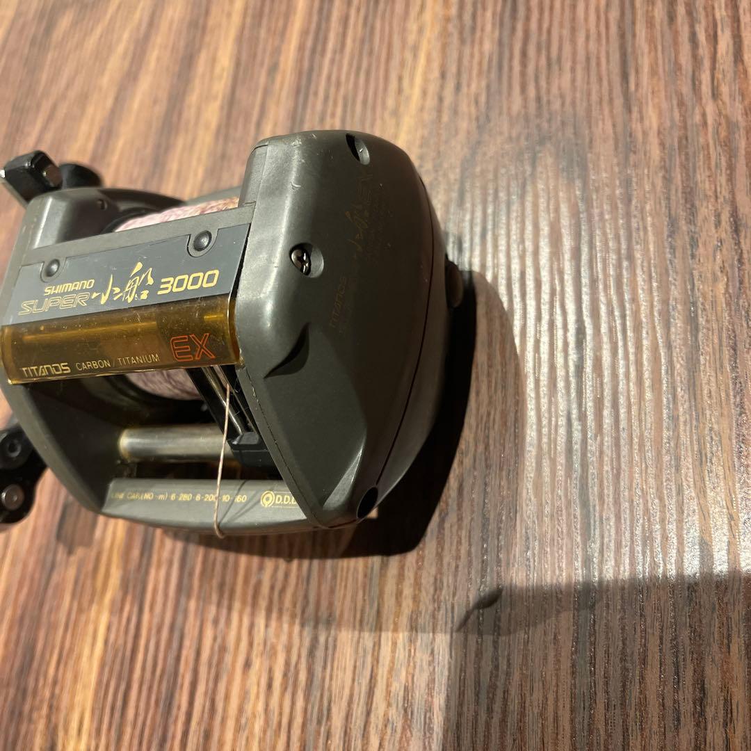 SHIMANO SUPER小船3000 EX TITANOS EX - メルカリ