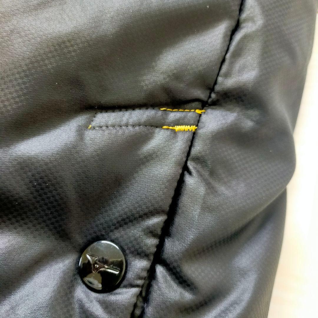 MIZUNO ベンチコート ダウンコート 黒 大きいサイズ スポーツ観戦 肉厚