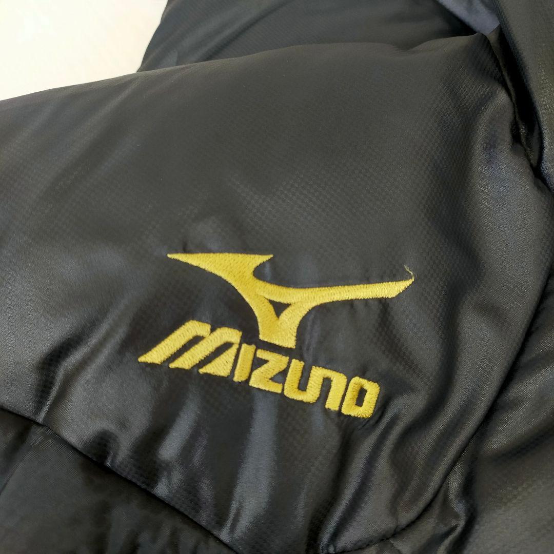 MIZUNO ベンチコート ダウンコート 黒 大きいサイズ スポーツ観戦 肉厚