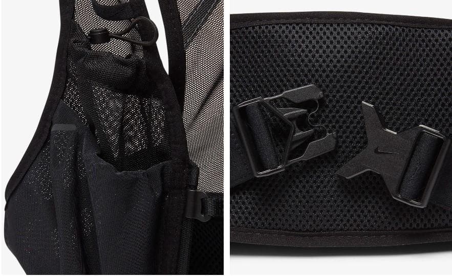 新品未使用ナイキトランスフォームベストパック 男女S/M 黒 ランニング