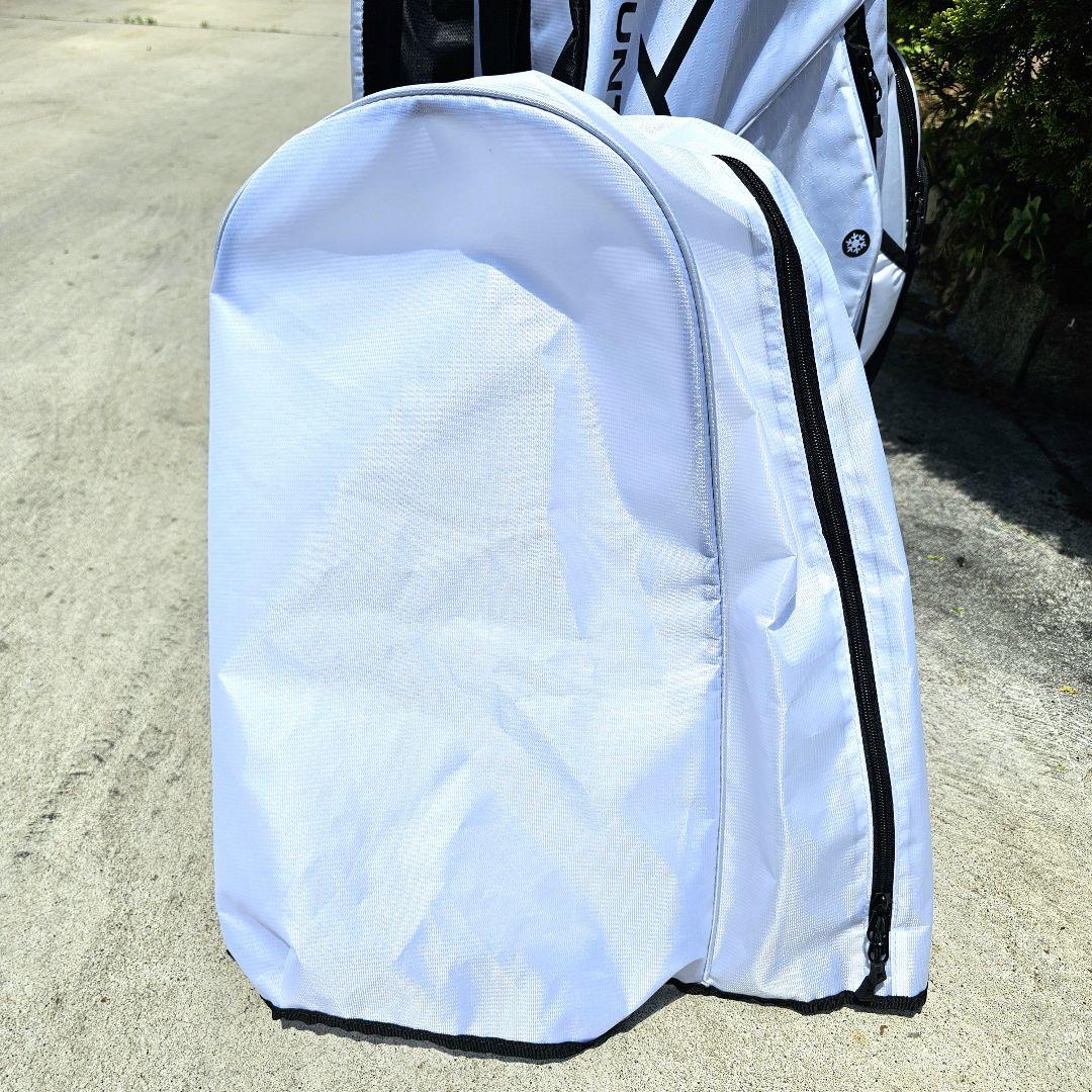 【サンマウンテン】2024年人気14分割C130キャディバッグ 白 フード付き