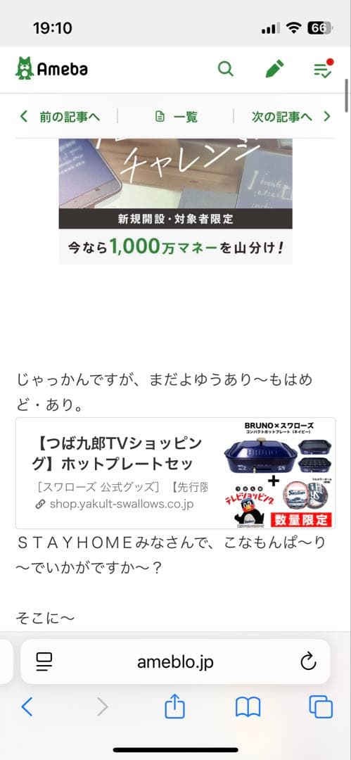 希少品　東京ヤクルトスワローズ　つば九郎　ブルーノ　つば九郎ショッピングver