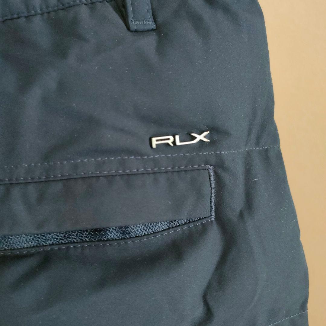 RLX RALPH LAUREN 中綿 ゴルフパンツ 34 撥水 ネイビー k