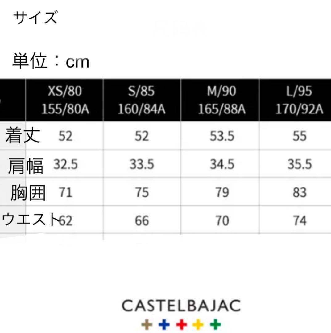 新品夏用カステルバジャっクロゴ入りゴルフモックネックトップスTOP白&黒&ピンク