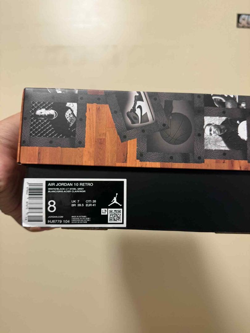 新品　Nike Air Jordan 10 OG \"Steel\" 26cm