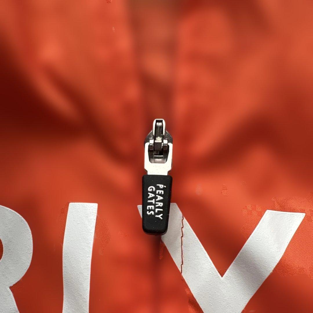 【美品】PEARLY GATES フルジップアウター　オレンジ